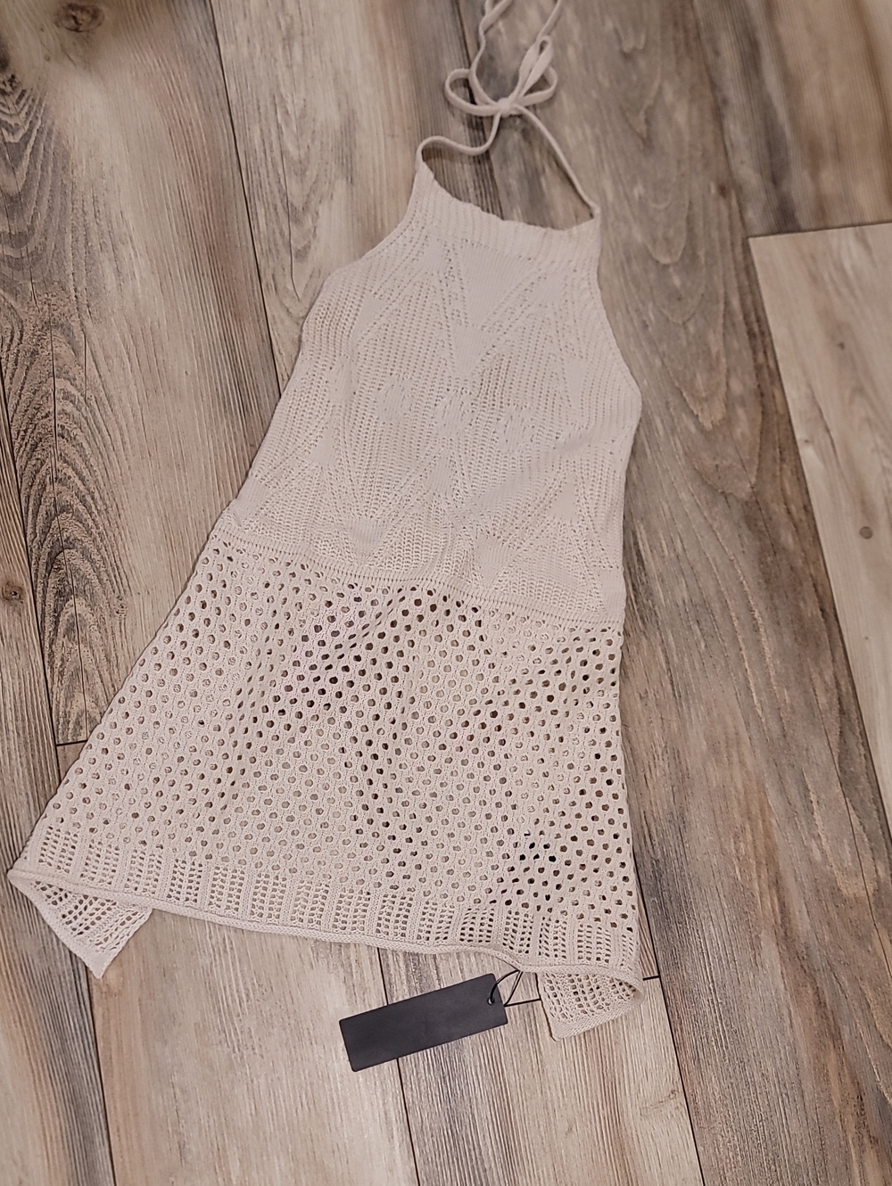 Lovely Crochet Halter Top